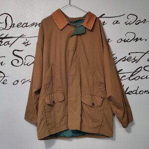 Vintage London Fog Coat, Outdoor Rugged Jacket, XL Reg